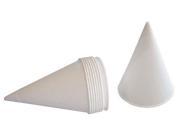 25K814 Disposable Cone Cup 4.25 oz. White PK200