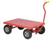 LITTLE GIANT LW2436 10 FSD Wagon Truck Solid Deck 36x24 Rubber Whl