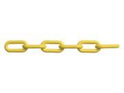 PEERLESS PEE H2612 0552 Yellow Plastic Chain Weldlss 8mm 150ft L G9968393
