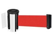 TENSABARRIER 896 STD 1P MAX NO R5X C Belt Barrier Chrome Belt Color Red