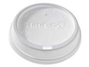 Sipper Hot Dome Lid White International Paper LHDD 16