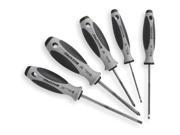 WITTE 9T 670002 Combination Screwdriver Set 5 PC