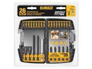 DEWALT DW2183 Screwdriver Bit Set Steel 26 Pieces G7418625