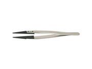 TECHNI TOOL 2ACFR.SA.1 Tweezers 5in Flat Round G9470334