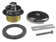 AB A 60355 Waste Overflow Complete Finish Kit Metal