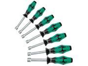 WERA 05345230001 Nut Driver Set 7 Pc 3 16 1 2 In