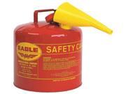 EAGLE UI50FS Type I Safety Can 5 gal Red