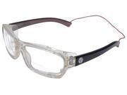 EYEDEFEND SLINGSHOT TREK CLR CLR 2.00 Safety Reader Glasses Clear Polarized