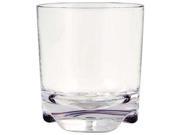 Virtually Unbreakable Double Old Fashion Glass Clear Strahl 100053