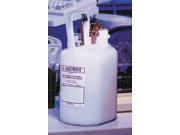 JUSTRITE 12161 Disposal Can 1 Gal. White Polyethylene