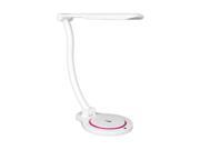 Fashion design LED Light Touch Induction A2 Eye Protection Rechargeable Folding Touch Desk Lamp with Wireless Charging Pad for Qi Devices