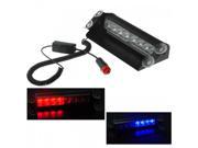 Flash Light Strobe Lamp 2 Color 8 LED with Flash Lamp for Cars GZMQ HS 51057C