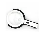 Jeweler Loupe Glass Desk Type Handheld Magnifying Magnifier 10 LED