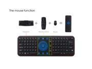 Measy RC7 Air Mouse Android Mini PC TV Box Dongle Air Flying Mouse 2.4GHz Wireless Keyboard for Google TV Player