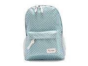 women canvas backpack fashion wave point institute wind travel school bag GL T04