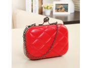 Fashion Brand Women PU Leather Plaid Bag High Quality Small Evening Totes Women Messenger Bags Women Handbag HM C07