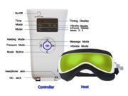 Health Electric Magnetic Alleviate Fatigue Eye Care Relax Massager Eye Protection Instrument Eye Nurses With Music Green