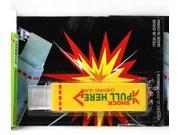 Delicate Safety Trick Joke Toy Electric Shock Shocking Funny Pull Head Chewing Gum Gags Practical Jokes Novelty for Fun