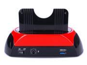 USB3.0 to 2.5 3.5 IDE SATA Double Slots Multi function HDD Docking Station All in 1 Docking WLX 875U3