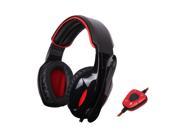 Sades SA 902 Gaming Headset with 7.1 Surround Sound PC Remote Control Mic For PS3 Xbox 360 Wii PC Mac