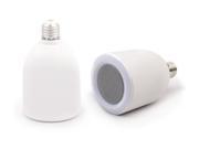 Wireless Bluetooth Audio LED Light Speaker Bulb E27 LED lamp Remote control light