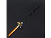 Mini Aluminum Pocket Pen Fishing Rod Pole Reel Sea Fishing Rods Tackle Tool 5 Colors