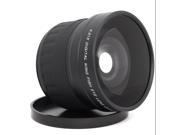 58 mm 0.21X Wide Fisheye Lens with Bag for Canon Nikon Sony Pentax 58mm DSLR Camera