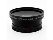 67mm 0.43x Wide Angle Lens with Macro for Cannon Nikon Sony Olympus SLR DSLR cameras