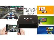 MX III Android 4.4 TV Box Quad Core Mali450 GPU 1G 8GB Media Player Player support 4K XBMC DLNA Miracast Airplay Wifi