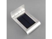 Outdoor Solar Powered 16 LED Wall Stairway Mount Motion PIR Sensor Detector Dectection Path Light Lamp Garden Yard SD02 02
