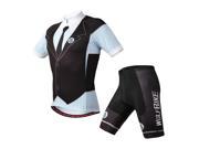 WOLFBIKE Unisex Bike Jersey cycling jersey short sleeve Cycling wear Ciclismo shorts sets BC414 Black