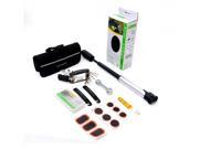 Bicycle Cycle Puncture Repair Kit Multi Tool Bike Set Inc Pump with Carry Case SAHOO 21040