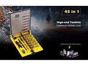 45 in 1 Multi Bit Tools Repair Torx Screw Driver Screwdrivers Kit PC Phone Multi Tool Ferramentas Manuais Screwdriver Set