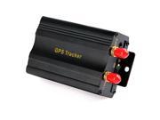 TK103A Vehicle Car GPS Tracker Real Time Speed Alert Quad band GSM GPRS Tracking Device System with SD Card Slot