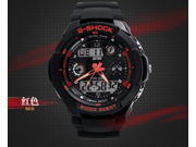 Sport Led Watches Men Luxury Waterproof Analog Digital Designer Mpai Men Wristwatch Rubber Luminous Watch with Alarm