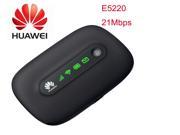 Huawei E5220 Pocket Wifi PA Mobile WiFi Hotspot 3G Wireless Router Support 5 Seconds Boot