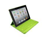 K76S Silicone Rubber Case Bluetooth 3.0 Keyboard for iPad 2 3 4