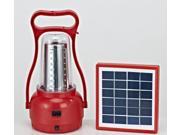 Red Solar Lamps Outdoor Lighting Solar LED Camping Lantern