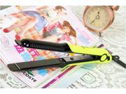 Green Dual use Hair Straightener Hair Iron Styling Tools YLG 689