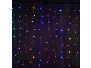 3x3M 300LED Curtain Lights Outdoor String Light Wedding Party Xmas Decoration Multicolor