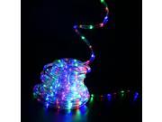 150 2 Wire LED Rope Light In Outdoor Home 110V Lighting 1 2 Party Multicolor