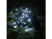 Outdoor Garden Lamp Timer Control LED String Light 40M 300Leds Christmas Wedding Decoration Party 4Pcs*AA Battery Operated Fairy White