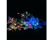 Chrismtas String Light Battery Powered 40 LED Fairy Lights Butterfly for Outdoor Party Wedding Bedroom Multicolor