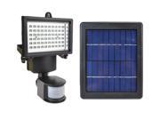 Solar Ultra Bright 240 Lumens 60 LEDs Motion Sensor Security Light Flood Lamp Outdoor Garden Spotlights SL 60