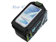 ROCKBROS MTB Bike Bicycle 6 Front Top Frame Handlebar Bag Cycling Pouch Touchscreen Panniers Reflective Waterproof Bags