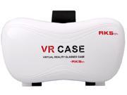VR Case Virtual Augmented Reality Cardboard 3D Video Glasses with Game Control for 4.7~6 Inch Smartphones