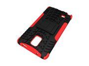 Note4 Tyre Case Soft TPU Hard PC Heavy Duty Armor Stand Case Cover for Samsung Galaxy Note 4 N9100 Phone Cover 2 in 1 Case