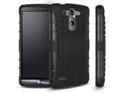 Heavy Duty Armor Shockproof Silicone and Hard Plastic Shell Case for LG G3 Case Cover D855 Phone Holder Stand