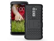 Rugged Tire Shockproof Hybrid Impact Armor Rugged Holster Case Stand Cover for LG Optimus G2 D801 D802 D805