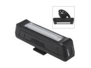 Waterproof Comet USB Rechargeable Bicycle Head Light LED 100 Lumen Front Rear Bike Safety Light Pack